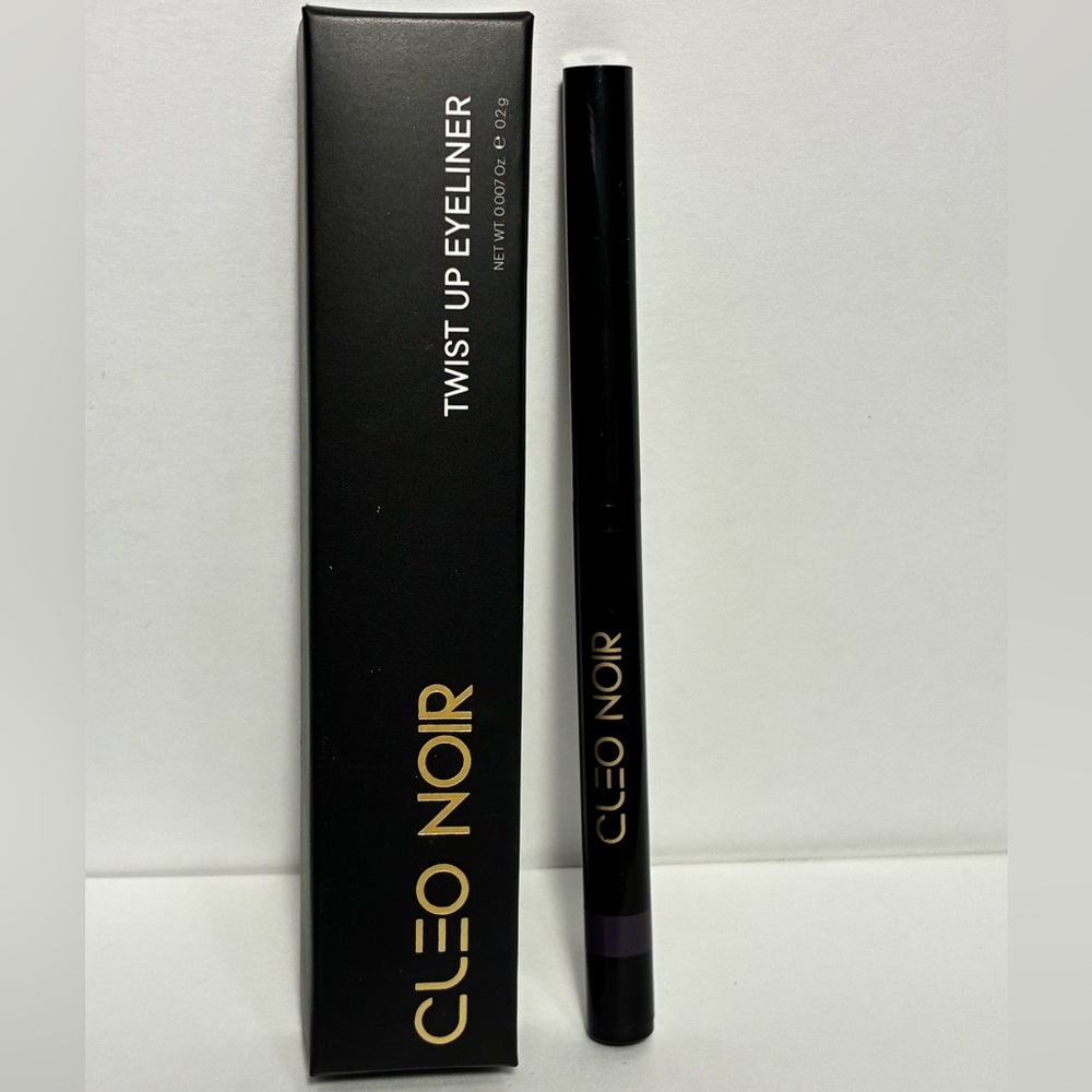 Cleo Noir Twist Up EyeLiner In Violet Plum Purple New In Box